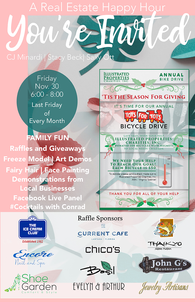 Illustrated Properties Toys for Tots Palm Beach County Bicycle Drive
