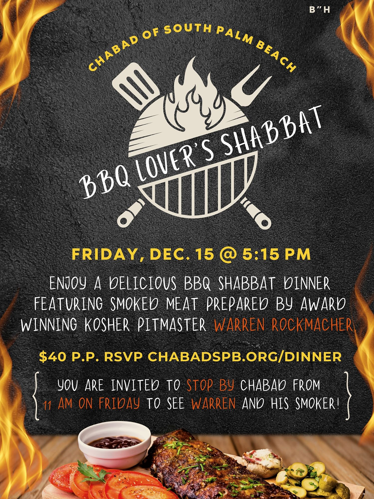 Chabad BBQ Lover's Shabbat