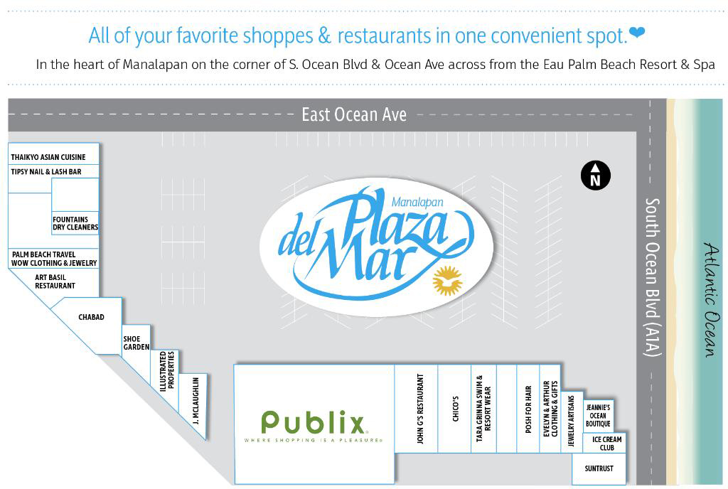 Plaza del Mar Map